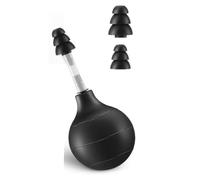 Ujjdwiurgh Appareil Pression Auriculaire, Dispositif D'Aspiration pour Soulager la Pression Auriculaire, Soulagement des Migraines et des Maux Tête, Équilibre L'Oreille Interne, Noir