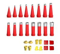 Ujjdwiurgh Applicateur de buse de calfeutrage, colle de finition en silicone, outil de finition comme indiqué