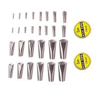 Ujjdwiurgh Applicateur de Buse de Calfeutrage, Outil D'Op¨¦Ration de Remplissage R¨¦Utilisable pour Applicateur de Kit D'¨¦Tanch¨¦It¨¦ en Acier Inoxydable pour Cuisine, Salle de Bain
