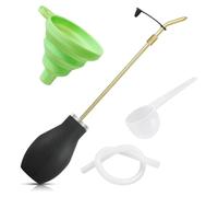 Ujjdwiurgh Applicateur de terre de diatomée de 340 g avec buses longues et courtes - Plumeau facile à utiliser pour la maison, le jardin