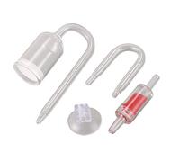 Ujjdwiurgh Aquarium Diffuseur Co2 en Verre Tube en Forme de U Fixe pour Plante Engrais Poisson