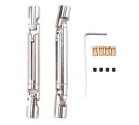 Ujjdwiurgh Arbre de Transmission CVD en MéTal MN78 avec Manchon d'arbre de 3 Mm à 4 Mm pour PièCes de Mise à Niveau de Voiture MN78 MN-78 MN 78 1/12 RC