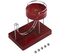 Ujjdwiurgh Art Mouvement PerpéTuel Machine Art Motion Inertial Metal Automatique Jumping Table Toy Wood Grain