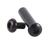 Ujjdwiurgh Assemblage de Vis de Bague de Traction de Vis de Verrouillage Pliable pour PièCes de Rechange de Scooter éLectrique Max G30, 7 MM