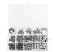 Ujjdwiurgh Assortiment de 140 clés de 10 mm x 12 mm x 16 mm x 20 mm x 25 mm x 30 mm