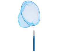 Ujjdwiurgh Attraper Attraper Le Papillon Pêche Au Filet Sac en Filet De Pêche Télescopique en Acier Inoxydable Outil Extérieur Télescopique Portable Contagieux Le Filet D'Attraper Bleu