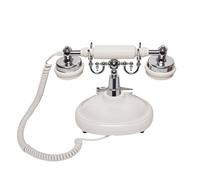 Ujjdwiurgh Audio Enregistrement Téléphonique de Mariage Message Audio Personnalisé Style Rétro Classique pour Fête d'anniversaire, Blanc