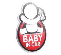 Ujjdwiurgh Autocollant bébé dans la voiture en aluminium pour Fabia B
