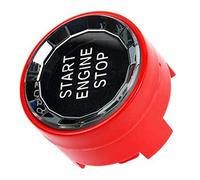 Ujjdwiurgh Autocollant de Bouton de Commutation de DéMarrage du Moteur pour 1 2 3 4 5 6 7 SéRie F20 F22 F23 F30 F34 F10 F18 F12 F07 F01 Rouge