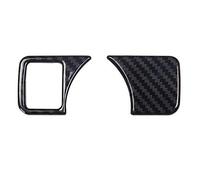 Ujjdwiurgh Autocollant en fibre de carbone pour interrupteur de lampe frontale, intérieur de pièces automobiles, pour GLS X166 W166 W176 W246 CLA