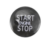 Ujjdwiurgh Autocollant intérieur en fibre de carbone pour bouton d'arrêt moteur R55 R56 R57 R58 R59 R60 R61(B)