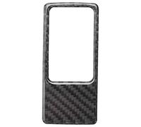 Ujjdwiurgh Autocollant pour cadre d'interrupteur de phare pour MX5 Miata Roadster 2016+ MX5 ND en fibre de carbone pour bouton intérieur de tableau de bord