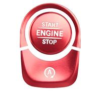 Ujjdwiurgh Autocollants de Couverture de Boutons de Commutateur Poussoir de Moteur D'ArrêT de DéMarrage Automatique pour Classe A W177 W167