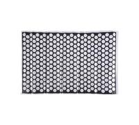 Ujjdwiurgh Autocollants pour feux arrière de voiture en forme de nid d'abeille, style fibre de carbone, 48 x 30 cm