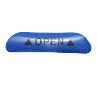 Ujjdwiurgh Autocollants réfléchissants anti-collision pour porte de voiture - Autocollants ouverts - Papier réfléchissant longue distance - Autocollants décoratifs bleus