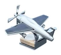 Ujjdwiurgh Avion Rotatif à Énergie Solaire, Décoration d'avion de Bureau, Décoration Intérieure de Voiture, Cadeau d'anniversaire pour Enfants, Facile à Utiliser, B