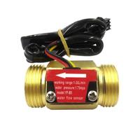 Ujjdwiurgh -B5 DN20 G3/4 Pouces Commutateur de Capteur de Débit D'Eau DC5-18V 1-30L/Min Débitmètre pour Contrôle Industriel Liquide Circulant des Pièces de Rechange Accessoires