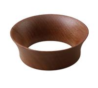 Ujjdwiurgh Bague de dosage de café en bois (51 mm) de rechange pour porte-filtre, outil expresso, entonnoir à poudre 51 mm