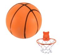 Ujjdwiurgh Balle de Raquette Silencieuse de Basket-Ball Silencieux D'Intérieur pour Enfants Balle Silencieuse D'Entraînement à Domicile