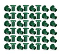 Ujjdwiurgh Bamboo Stick Eye Protector Caps D'Extrémité - pour les Bouchons de Canne de Jardin 48pcs Toppers de Sécurité pour le Soutien de la Plante de la Ferme de Jardin