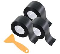 Ujjdwiurgh Bandes D'Étanchéité Autoadhésives Noires, Bande Adhésive Imperméable Auto-Adhésive