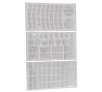 Ujjdwiurgh Bandes RéFléChissantes Autocollants Bande de VéLo éTanche Bande de RéFlecteur de Visibilité Nocturne pour Casques de Moto Poussettes Blanc