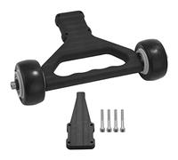 Ujjdwiurgh Barre de Roue à Double Roue pour 1/5 KRATON 8S Outcast 8S Camion Monstre TéLéCommandéE Voiture Mise à Jour Accessoires de PièCes, Noir