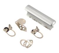 Ujjdwiurgh Barre de Tonalité de Guitare en Acier Inoxydable pour Dobro, Guitare Lap Steel, Guitare HawaïEnne, Accessoires de Guitare éLectrique, Argent