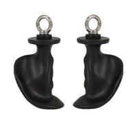 Ujjdwiurgh Barre de traction à anneau unique, matériau PP - Accessoires de machine à câble de poulie pour entraînement efficace au poignet