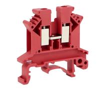 Ujjdwiurgh Barre DIN Connecteur à Vis Universel Carré UK2.5B 100 Pièces. Bloc de Terminaux à Pince.