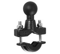 Ujjdwiurgh Base de de Boulon en U de Largeur de 37Mm de Support de Barre de PoignéE de Moto avec la Boule de 1 Pouce pour Le Travail de GPS de pour Les Supports de RAM