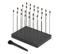 Ujjdwiurgh Base de support de peinture (19 x 14 trous) et 27 pinces crocodiles pour aérographe Spra facile à installer