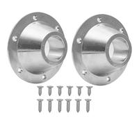 Ujjdwiurgh Base de table de camping-car en aluminium et base de montage au sol avec 6 trous de montage et pièces de rechange de fixation de table à vis