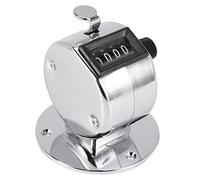 Ujjdwiurgh Base Ronde 4 Chiffres Manuel Main Pointage Mecanique Paume Cliquez Compteur