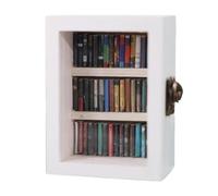 Ujjdwiurgh Bibliothèque Anti-Anxiété avec 60 Livres Boîtes D'Allumettes Miniatures Cadeaux Éliminez Votre Anxiété Décoration de Maison