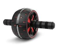 Ujjdwiurgh Big Ab Roller pour L'Entraînement des Abdominaux Équipement D'Exercice de Roue Rouleau D'Ab pour L'Entraînement de Base Rouleau de Roue Abdominale pour la Salle de Gym à Domicile