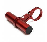 Ujjdwiurgh Bike Support De VÉLo Guidon Extension Rallonge ChronomÈTre Support De Lampe De VÉLo (Rouge)