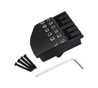 Ujjdwiurgh Bloque-Cordes de Guitare Électrique Sans Tête Blocage de Cordes de Guitare Sans Tête Écrou de Blocage de Chevalet de Guitare Électrique à 6 Cordes