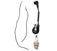 Ujjdwiurgh Bobine d'allumage avec bougie d'allumage pour 024 026 028 029 034 036 038 039 044 048 Ms240 Ms260 Ms290 Ms310 Ms360 Ms360C Ms390 Ms444 0 Ms6 Tronçonneuse 40