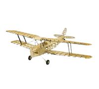 Ujjdwiurgh Bois RC Avion Modèle Échelle 980mm Mini Bois Kit de Construction DIY Électrique Avion RC Volant Jouet