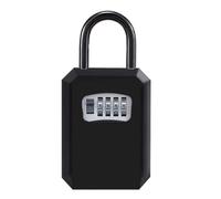 Ujjdwiurgh Boîte à code à 4 chiffres murale avec mot de passe - Sans perçage nécessaire - Décoration pour usage domestique - Serrure d'entrée A