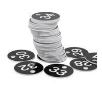 Ujjdwiurgh Boîte à main numérique pour rangement de numéros pour apiculture, outils de jardin, plaque d'immatriculation 1-100