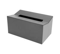 Ujjdwiurgh Boîte à mouchoirs de cuisine pour serviettes en papier - Distributeur de mouchoirs mural pour lingettes - Gris