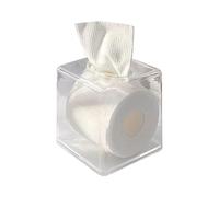 Ujjdwiurgh Boîte à mouchoirs transparente pour salle de bain, cuisine, usage domestique