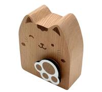 Ujjdwiurgh Boîte à musique à remonter en bois avec mécanisme rotatif pour cadeau d'anniversaire