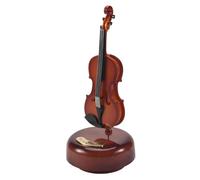 Ujjdwiurgh BoîTe à Musique Violon, Base Musicale Rotative, Instrument de BoîTe à Musique Classique, Cadeau pour les GarçOns Filles Anniversaire NoëL