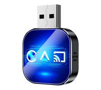 Ujjdwiurgh Boîte AI Intelligente Câblée Carplay vers sans Adaptateur USB Dongle Carplay sans Mirror Link Android Auto A