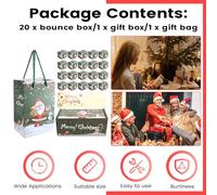 Ujjdwiurgh Boîte Cadeau Surprise Explosion pour de L'Argent Explosion de Noël, Boîte Cadeau Surprise de Noël pour de L'Argent