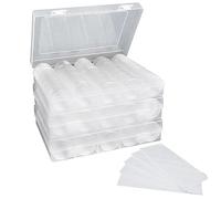 Ujjdwiurgh Boîte de Capsules pour Pièces de Monnaie Porte-Monnaie en Plastique avec Joint de Protection en Mousse (17/20/25/27/30 Mm)