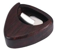 Ujjdwiurgh BoîTe de Choix de Guitare Portable en Bois de Rose pour Guitare Choix de Stockage Instrument de Musique Accessoires pour Instrument à Cordes